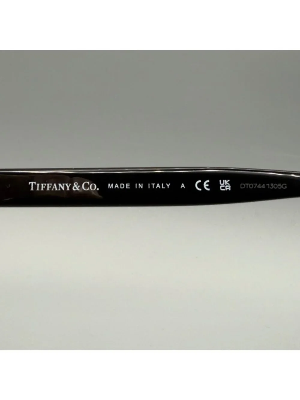 Tiffany & Co. TF2249 8001 Eyeglasses Frame Black Gold Cat Eye Full Rim 52-16-140